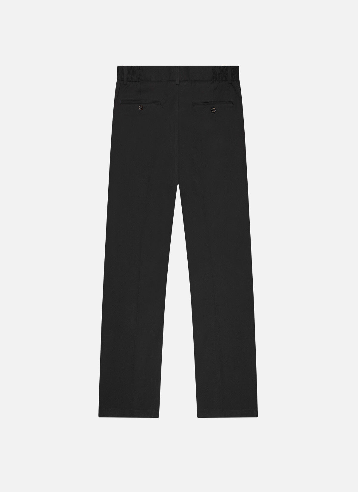 Pleated Trouser, Black, hi-res